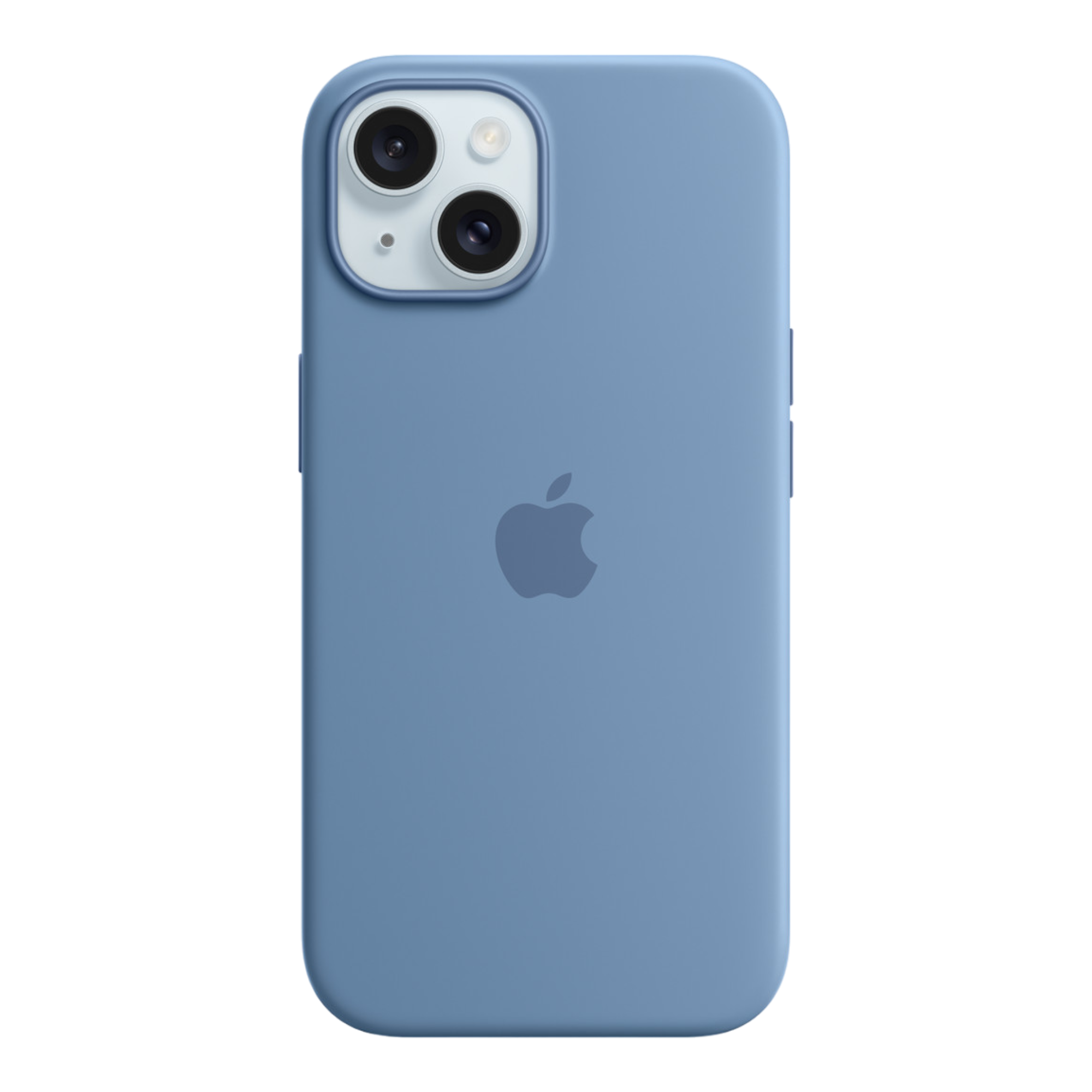 iPhone 15 Silicone Case with MagSafe - Winter Blue - alAsil